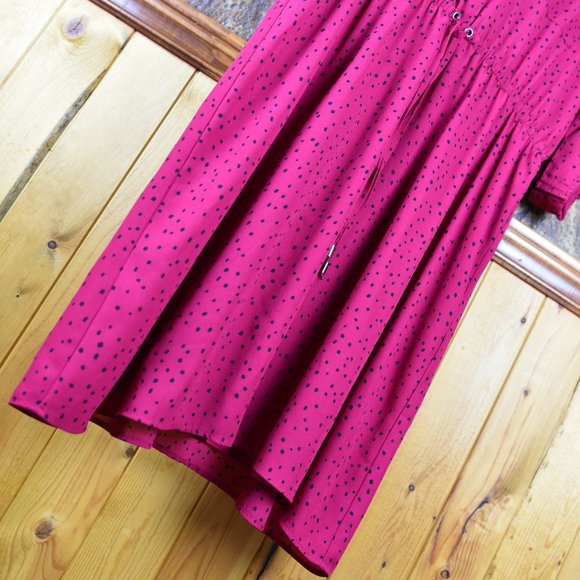 Reitmans Red Polkadot Dress - Picture 5 of 7